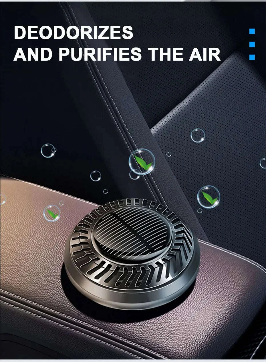 Solar Air Freshener for Car Dashboard-1 essential oil