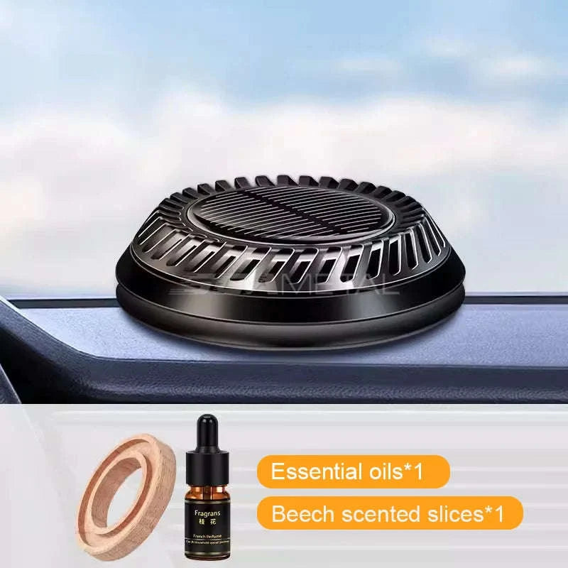 Solar Air Freshener for Car Dashboard-1 essential oil