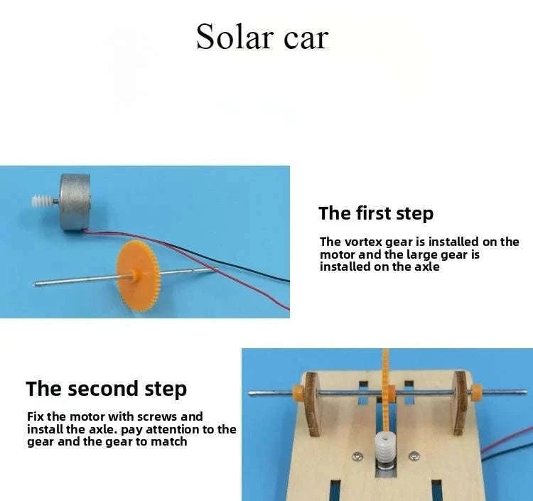 Solar Car Model DIY Lunar Exploration Vehicle for Kids-Lunar rover