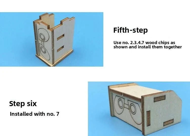 Solar Car Model DIY Lunar Exploration Vehicle-Lunar rover