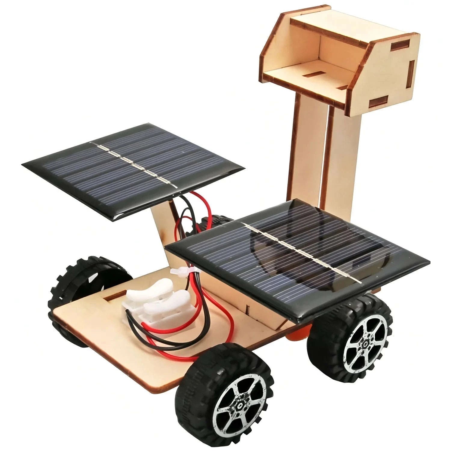 Solar Car Model DIY Lunar Exploration Vehicle-Lunar rover