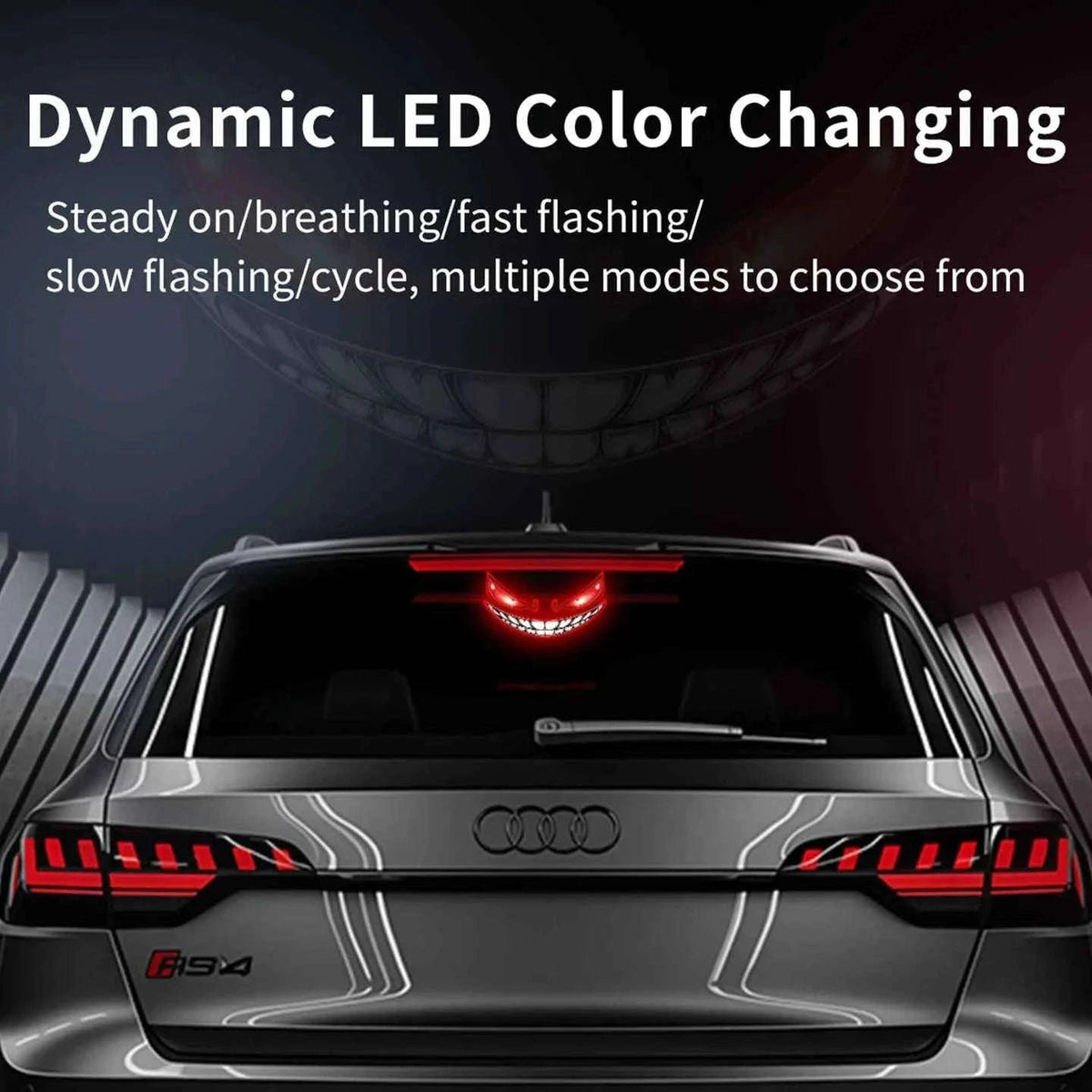 Solar Charging Dynamic LED Warning Decorative Light-Q3