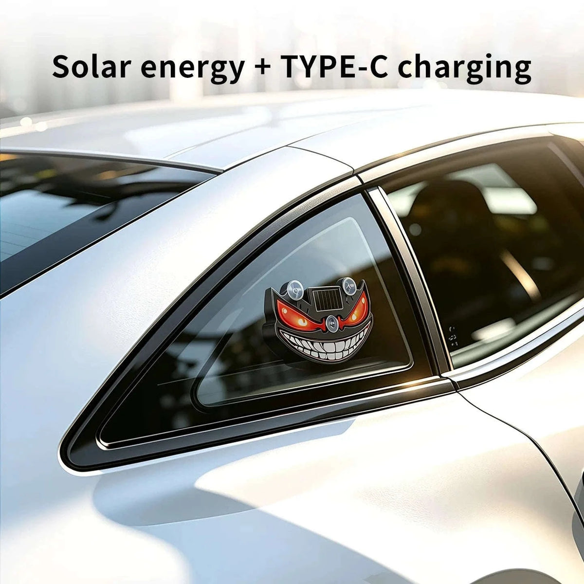 Solar Charging Dynamic LED Warning Decorative Light-Q3