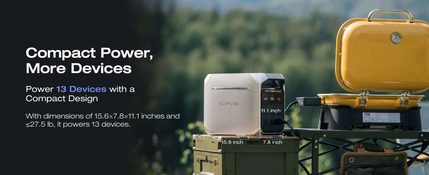 Solar Generator with 45W Solar Panel, 1000W Input, 1022Wh LiFePO4 Battery-United States / US