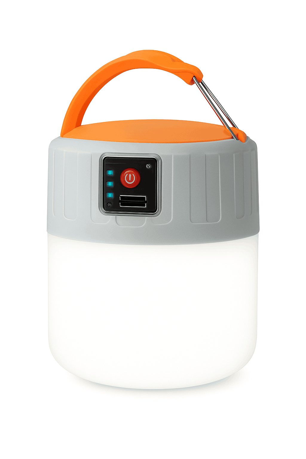 Solar LED Camping Lantern USB Rechargeable with Remote-W508Blue Remote