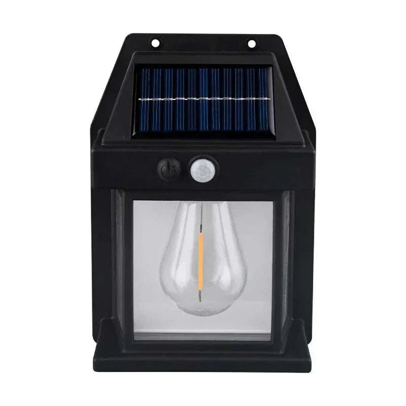 Solar Outdoor Wall Light with Motion Sensor-4Pcs