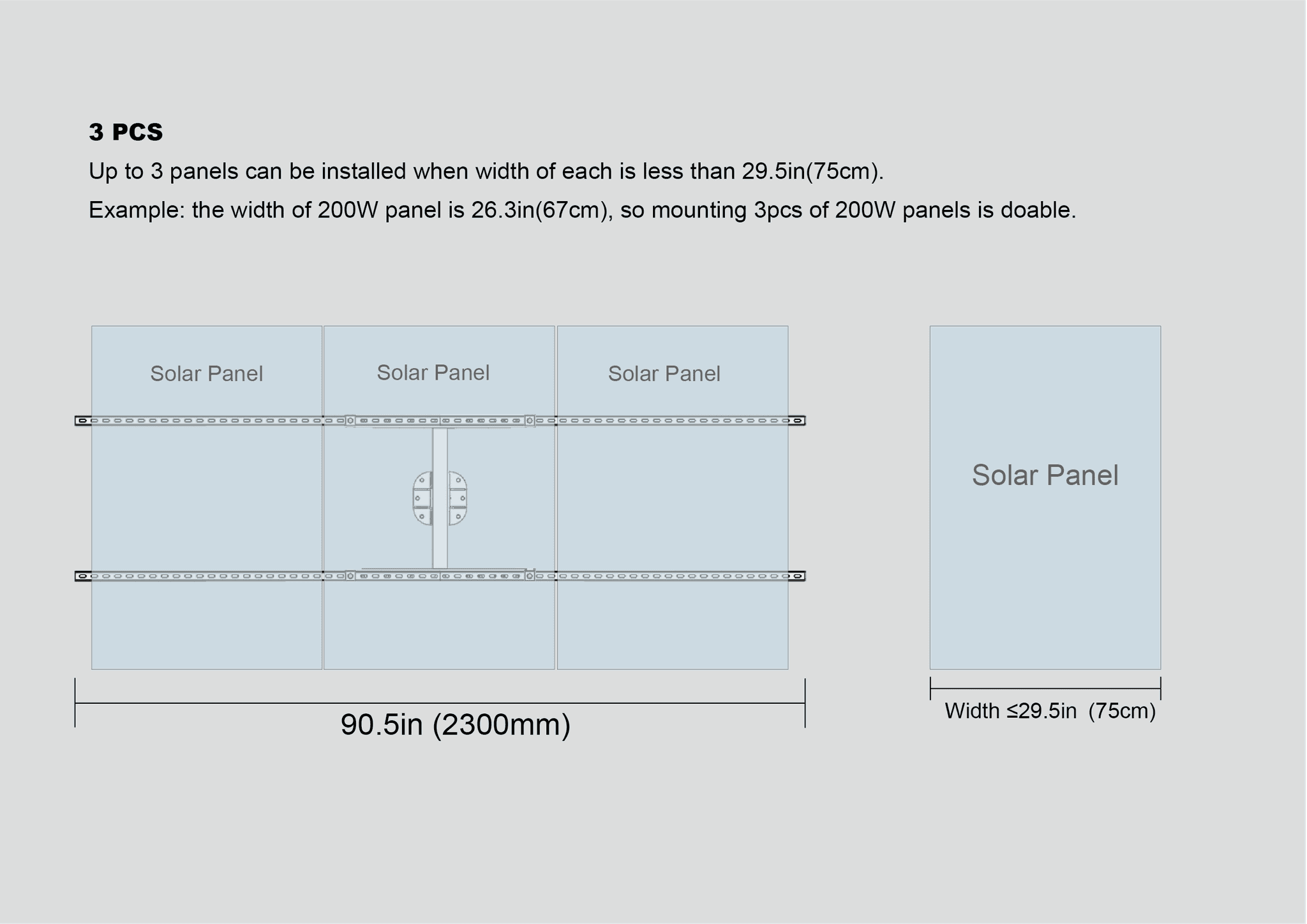 Solar Panel Single Axis Tracker System with Controller, 30% More Power-WHITE / United States