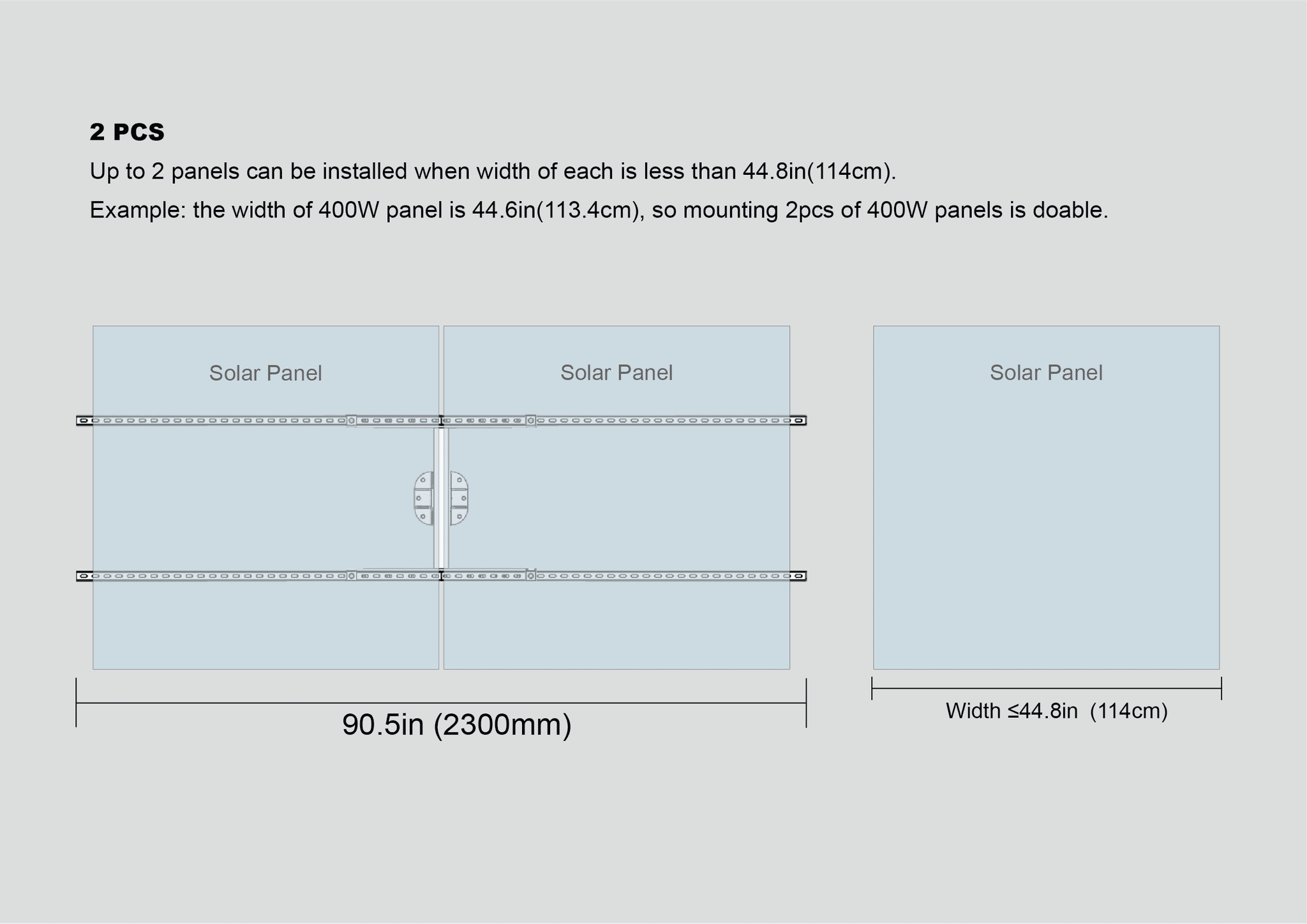 Solar Panel Single Axis Tracker System with Controller, 30% More Power-WHITE / United States