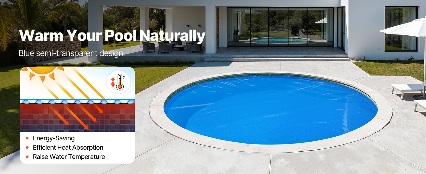 Solar Pool Cover with Bubble PE Material