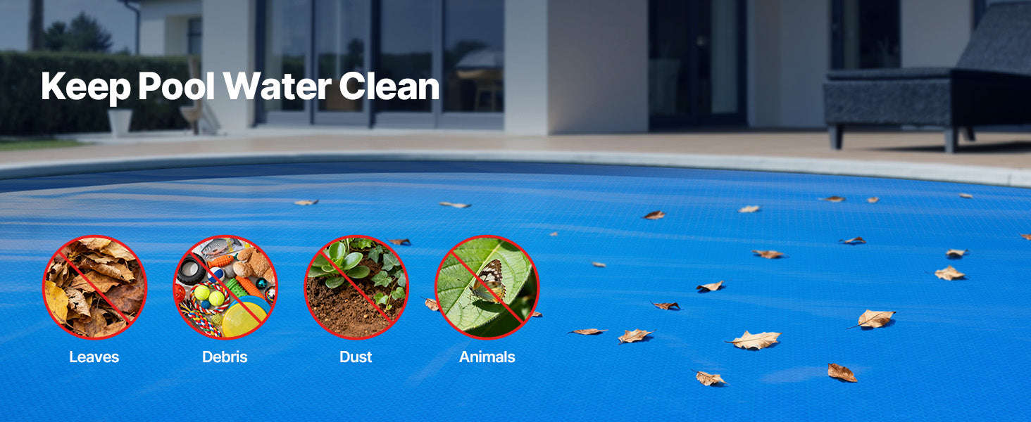 Solar Pool Cover with Bubble PE Material-18ft 16mil / United States