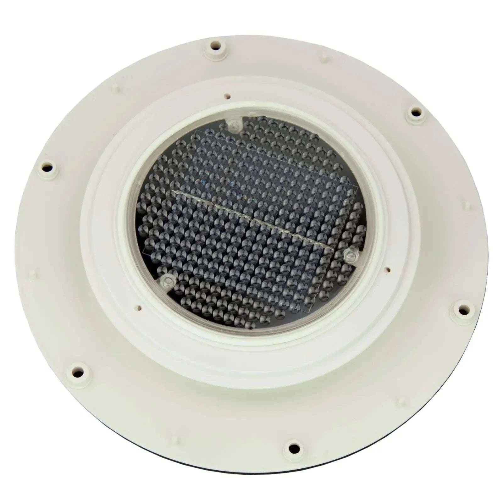 Solar Powered Exhaust Vent Fan with Rechargeable Battery Support – 215mm Ventilator for Boats, RVs, Greenhouses & Caravans-Germany