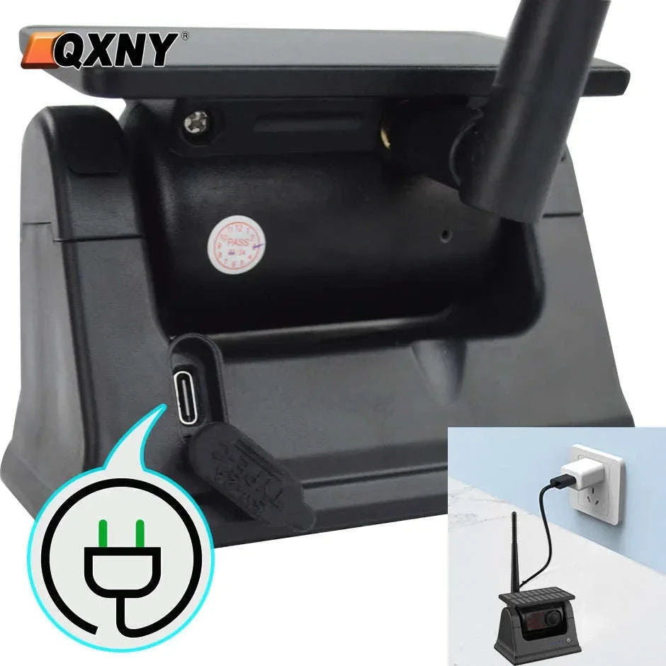 Solar Powered WiFi Magnetic Wireless Rear View Camera-WIFI Camera / CHINA
