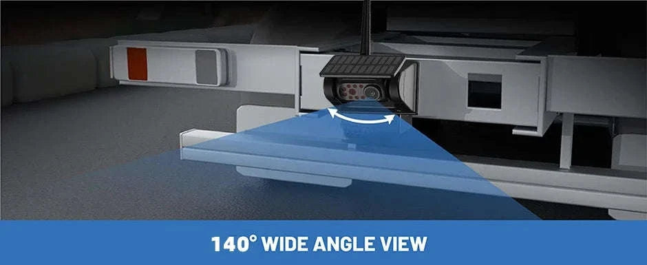 Solar Powered WiFi Magnetic Wireless Rear View Camera-WIFI Camera / CHINA
