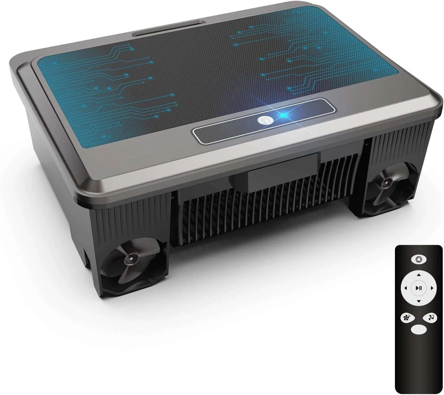Solar Robotic Pool Cleaner Surface Skimmer with Remote Control-Y90 / United States