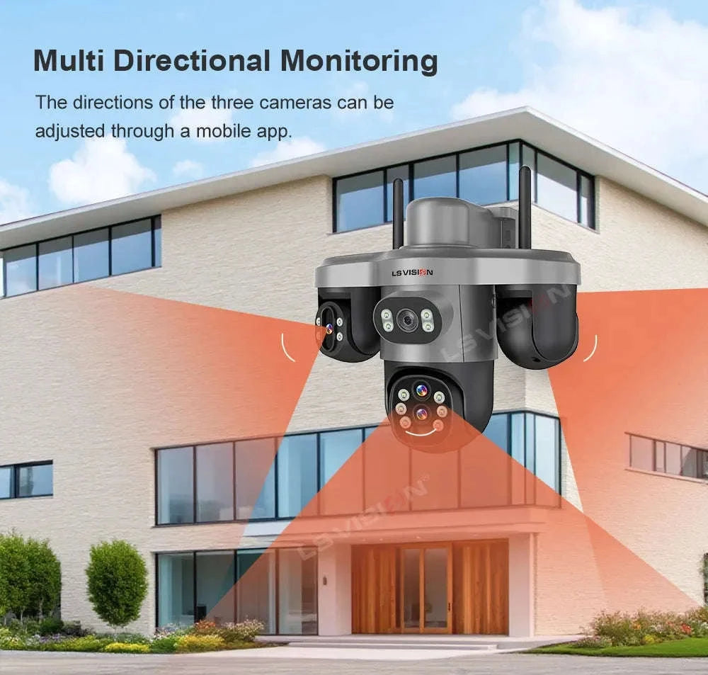 Solar Security Camera 20MP 10X Optical Zoom PTZ IP66-4G 10X Zoom No Card / Poland