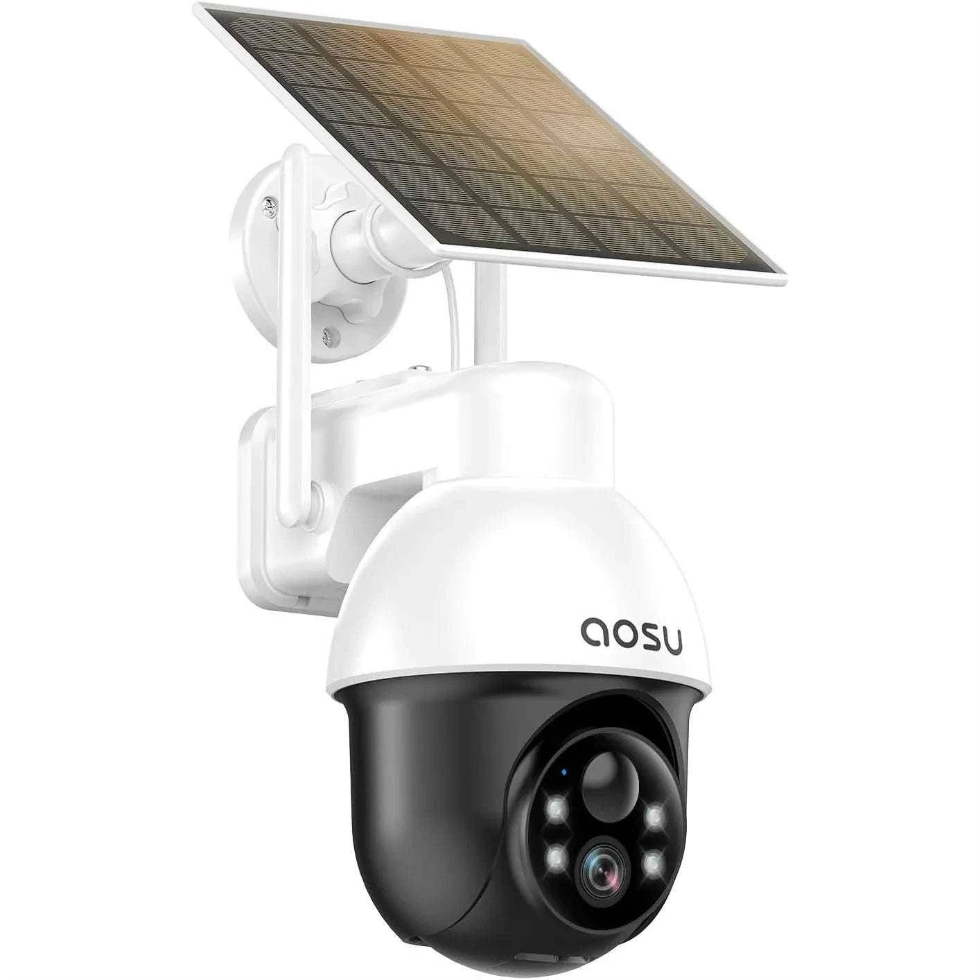 Solar Security Camera Outdoor Wireless 2K PTZ with Auto Tracking-United States