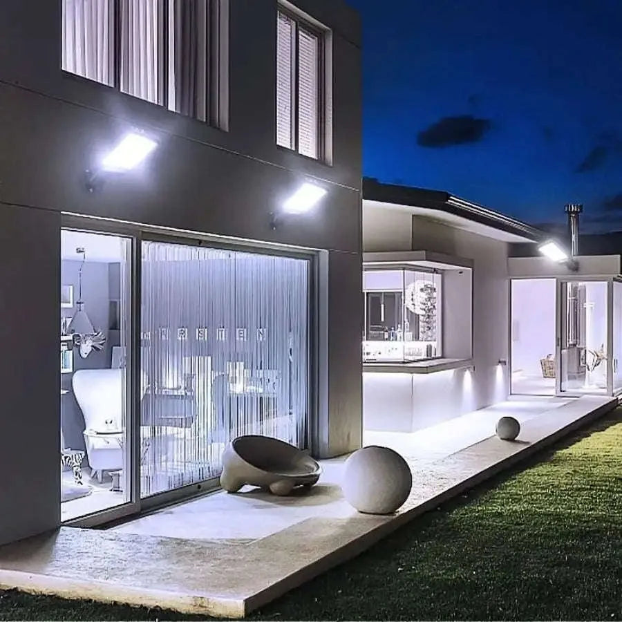 Solar Street Lights with Motion Sensor and Remote Control-4-Pack / United States