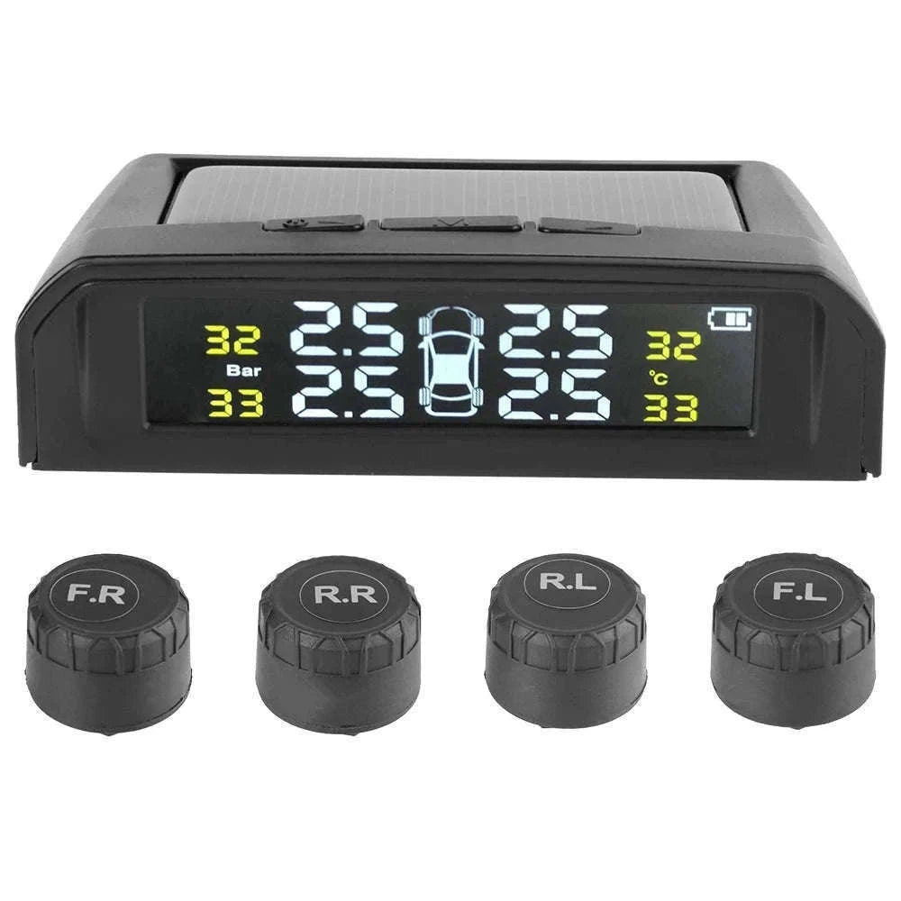 Solar TPMS Tire Pressure Monitoring System with External Sensors-G External