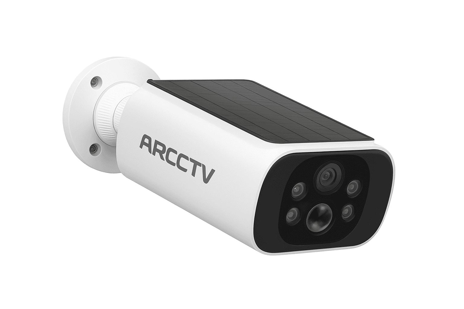 Solar WiFi Outdoor Security Camera 4MP with Full-Color Night Vision-1pc Solar Camera / france