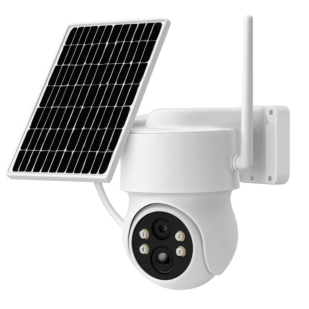 Solar WiFi PTZ Outdoor Security Camera with App Alerts-4MP NO Card / Poland