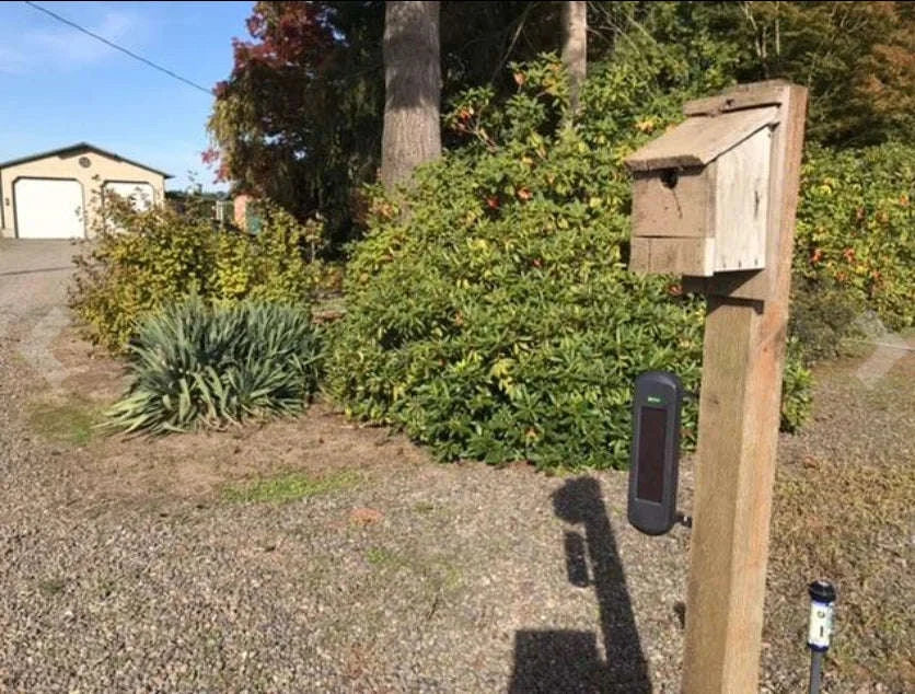 Solar Wireless Beam Sensor Driveway Alarm System-KIT1 / US Plug / United States