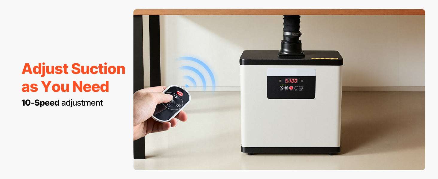 Solder Fume Extractor 510 m³/h with 4-Stage Filtration System-300 CFM / United States