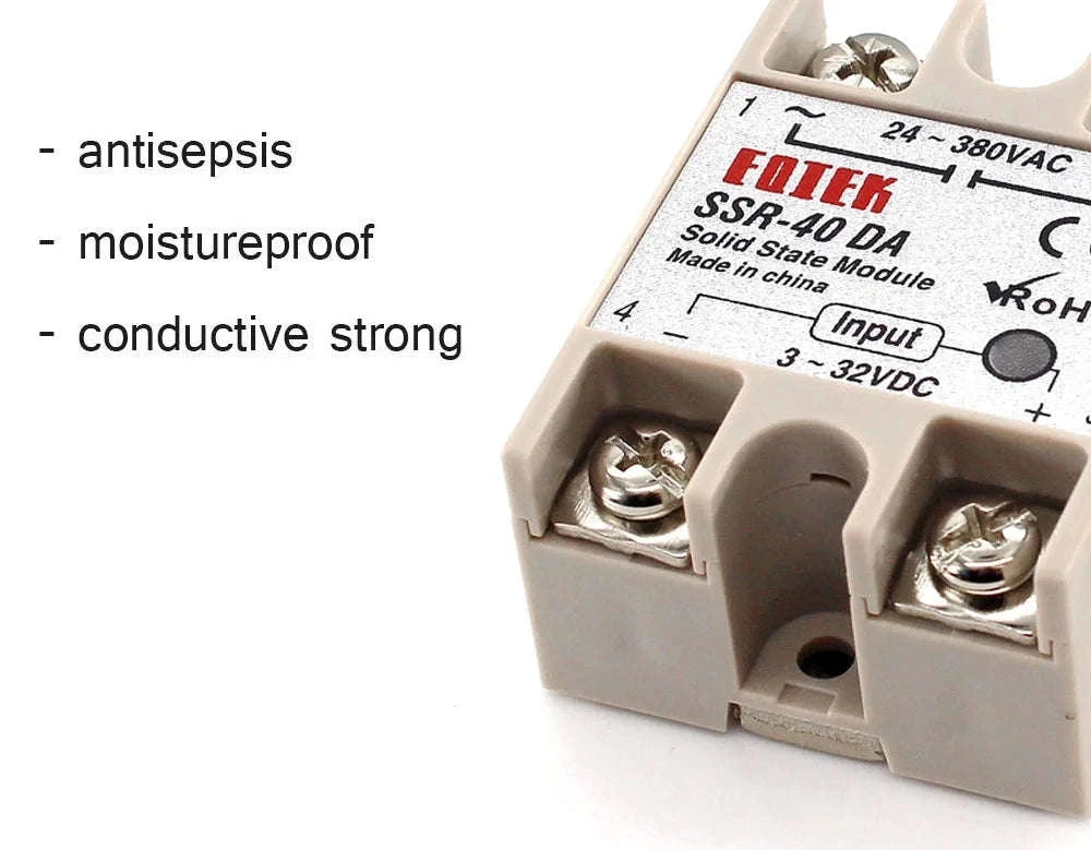 Solid State Relay Module SSR-10DA / SSR-25DA / SSR-40DA-SSR-25DA