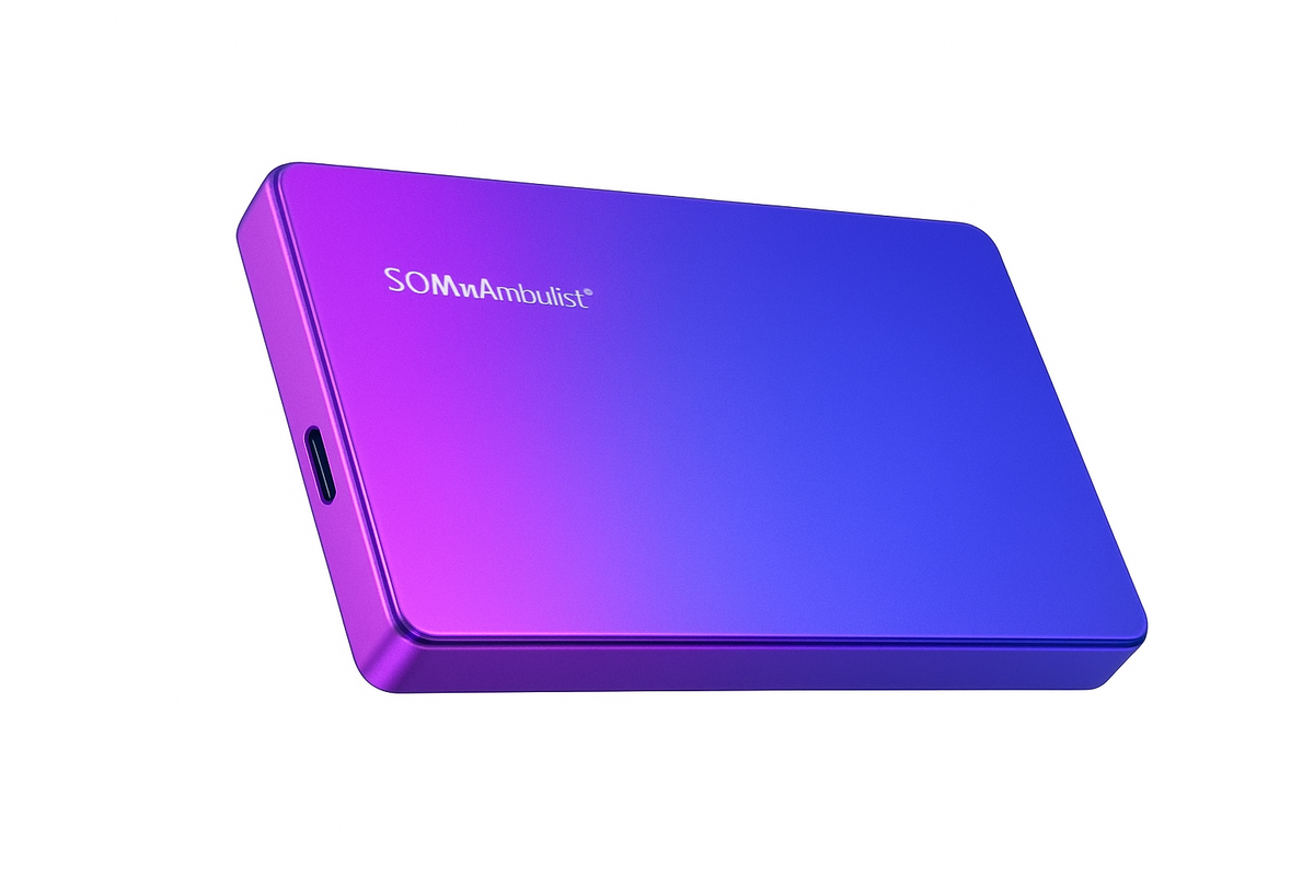 SomnAmbulist HDD 2,5 pollici, disco rigido esterno portatile, 250GB/320GB/500GB/1TB, USB3.0, archiviazione, compatibile PC laptop TV PS4 Xbox