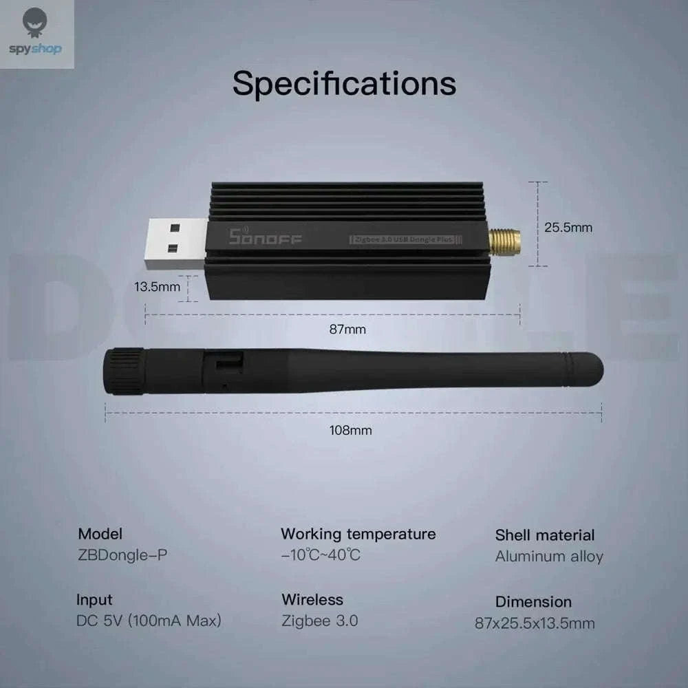 SONOFF ZB Dongle-P Zigbee 3.0 USB Gateway for Smart Home-SONOFF ZB Dongle-P / CHINA