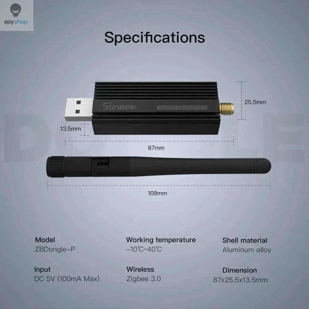 SONOFF ZB Dongle-P Zigbee 3.0 USB Gateway for Smart Home-SONOFF ZB Dongle-P / CHINA
