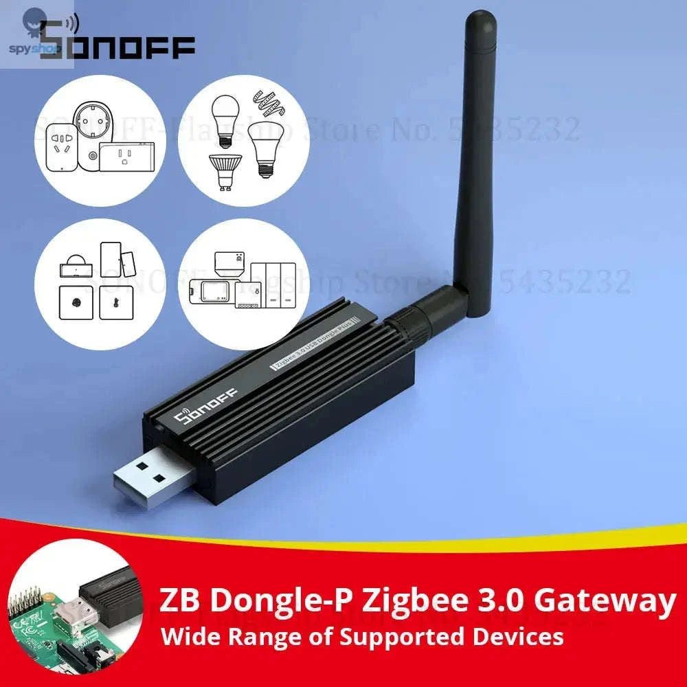 SONOFF ZB Dongle-P Zigbee USB Dongle – Zigbee 3.0 Gateway for Home Automation-SONOFF ZB Dongle-P / CHINA