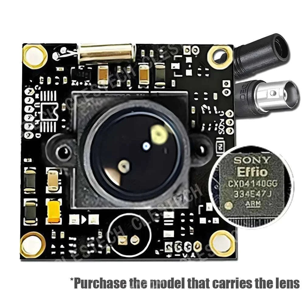 Sony Effio CCTV Camera Module Kit 800TVL LowLux 0.001lux-ONLY Module 25mm / 800TVL / PAL