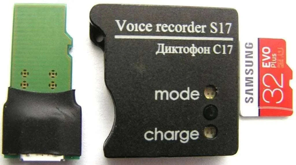 Soroka-17E Mini Voice Recorder with 65h Battery & 32GB Storage-Default Title
