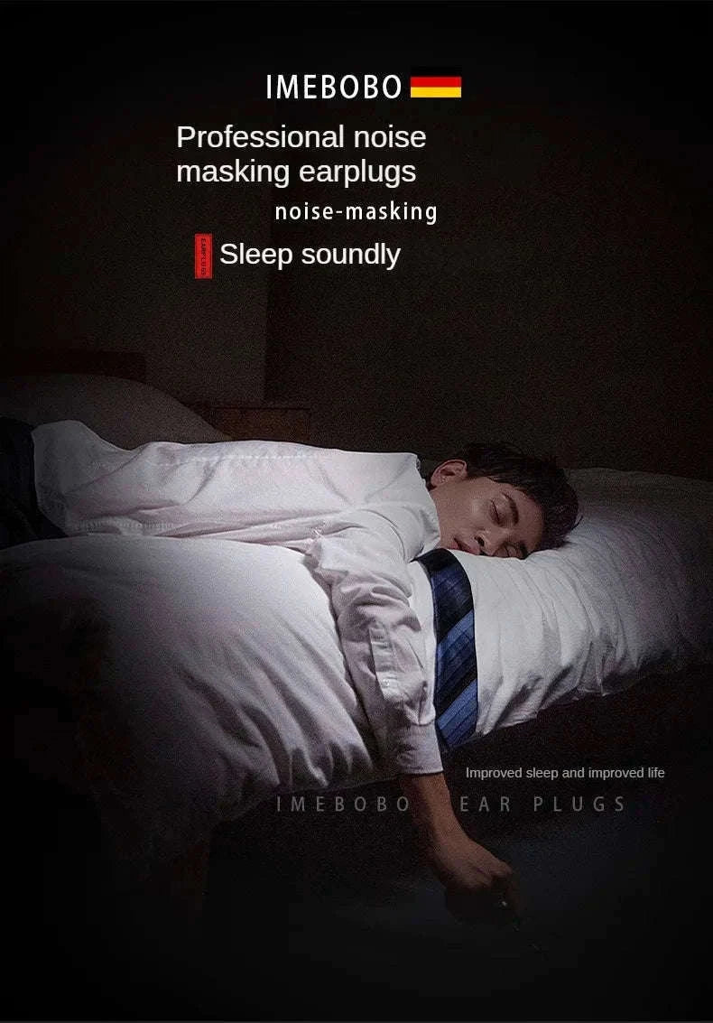 Soundproof Earplugs for Sleep with 32dB Noise Reduction-