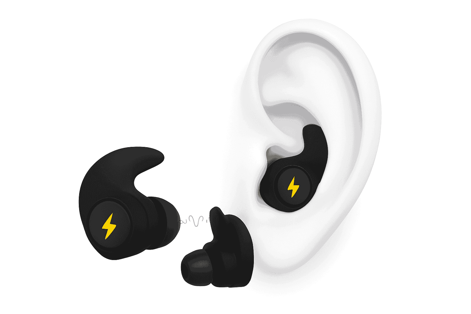 Soundproof Earplugs for Sleep with 32dB Noise Reduction-B