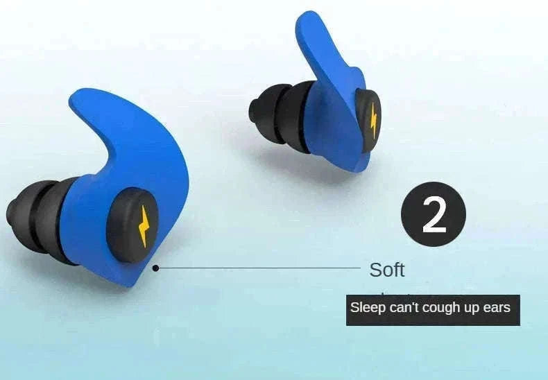Soundproof Earplugs for Sleep with 32dB Noise Reduction-B