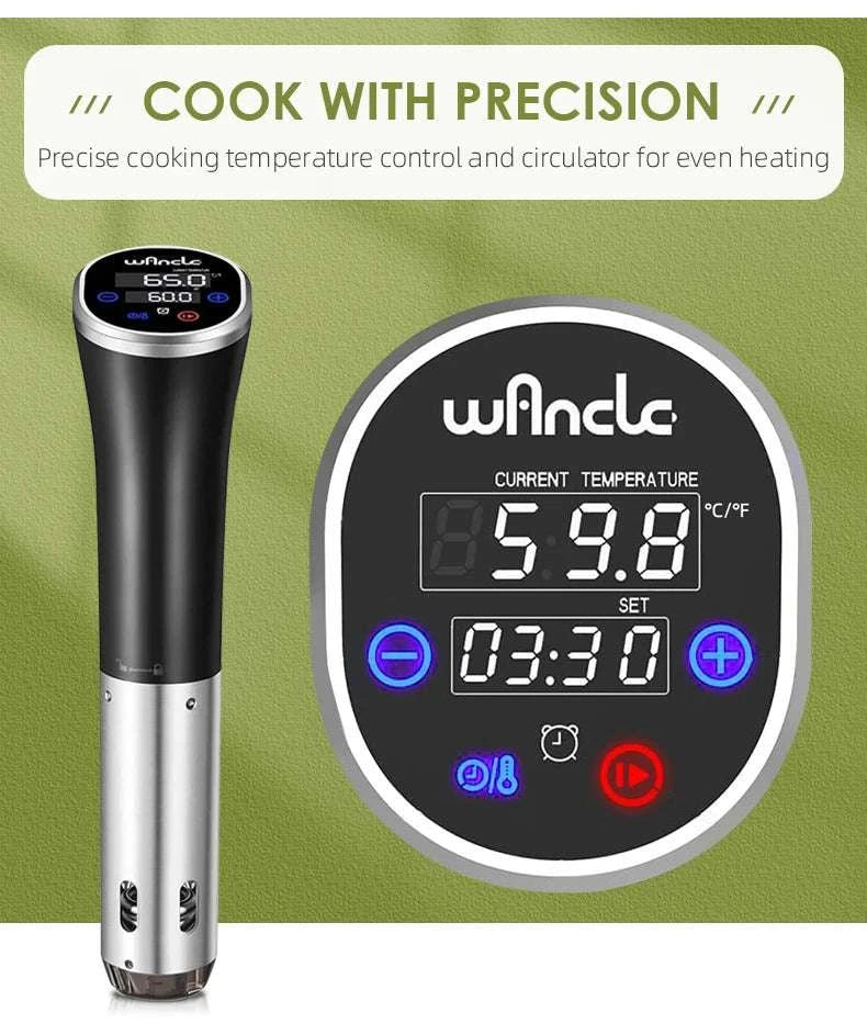 Sous Vide Immersion Circulator 1100W Precision Cooker IPX7 Waterproof-M820 / EU