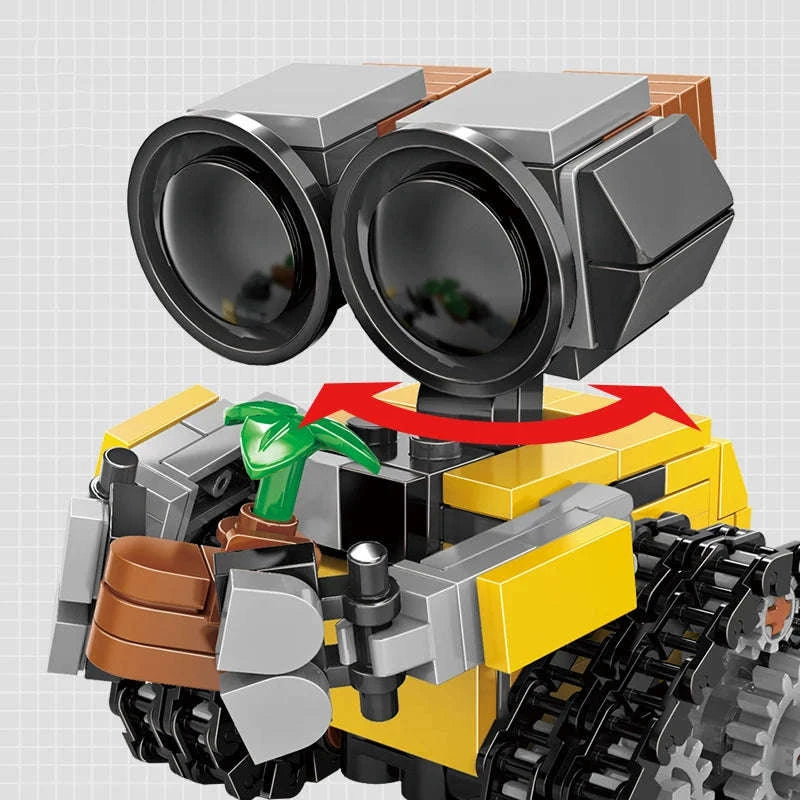 Space Mini Robot Building Bricks Model-217pcs No Box / China Mainland