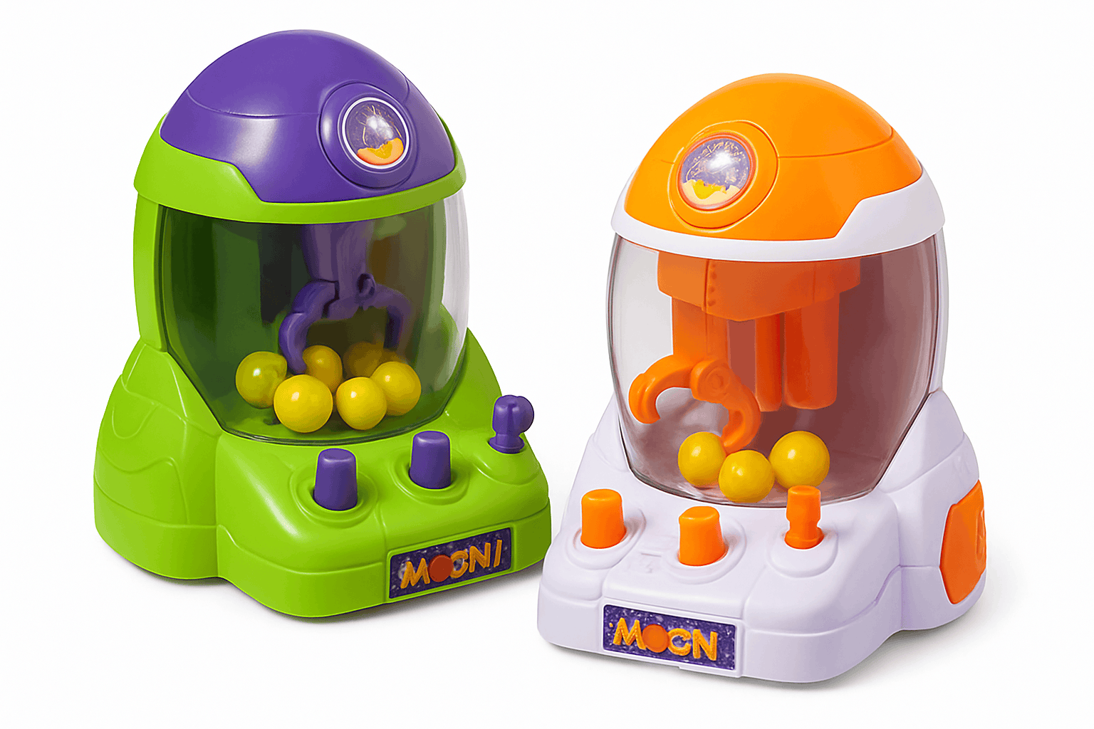 Space Rocket Crawler Toy with Ball Pincer and Egg Twister-Green