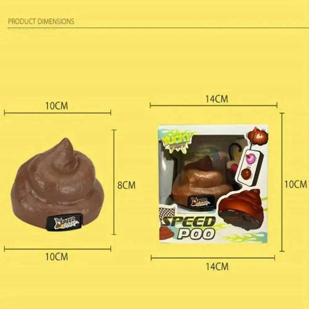 Speedy Remote Control Poop Car-color box
