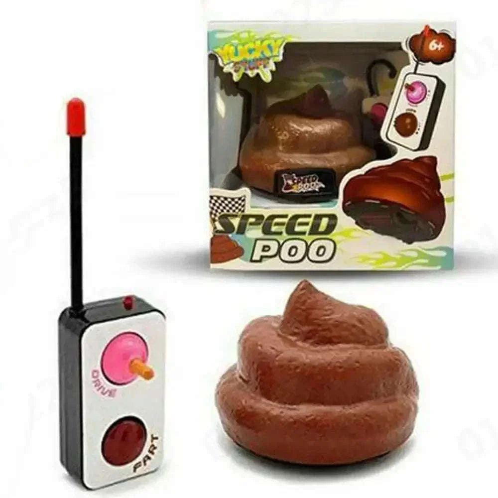 Speedy Remote Control Poop Car-color box
