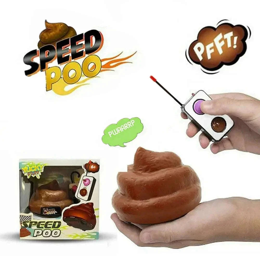 Speedy Remote Control Poop Car-color box