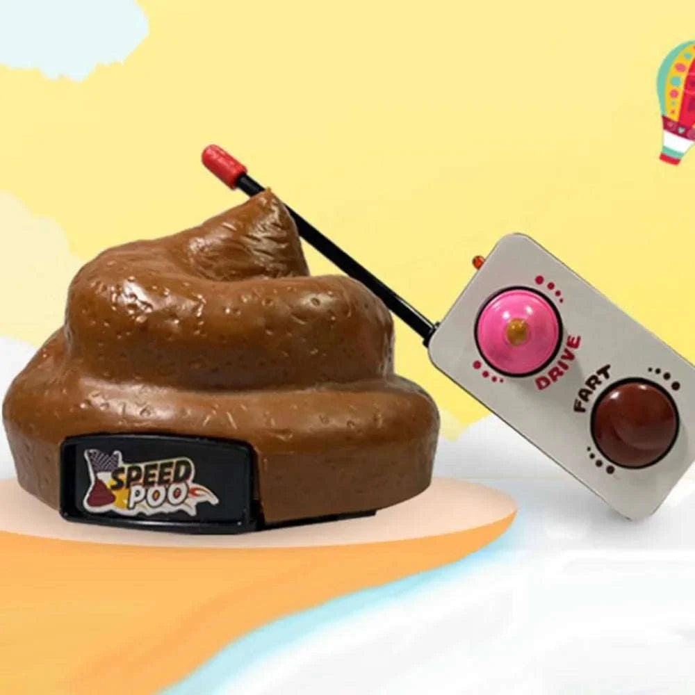Speedy Remote Control Poop Car-color box