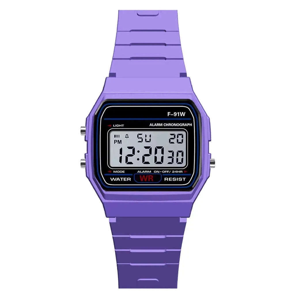 Sport LED Waterproof Watch for Everyday Timekeeping-Pink