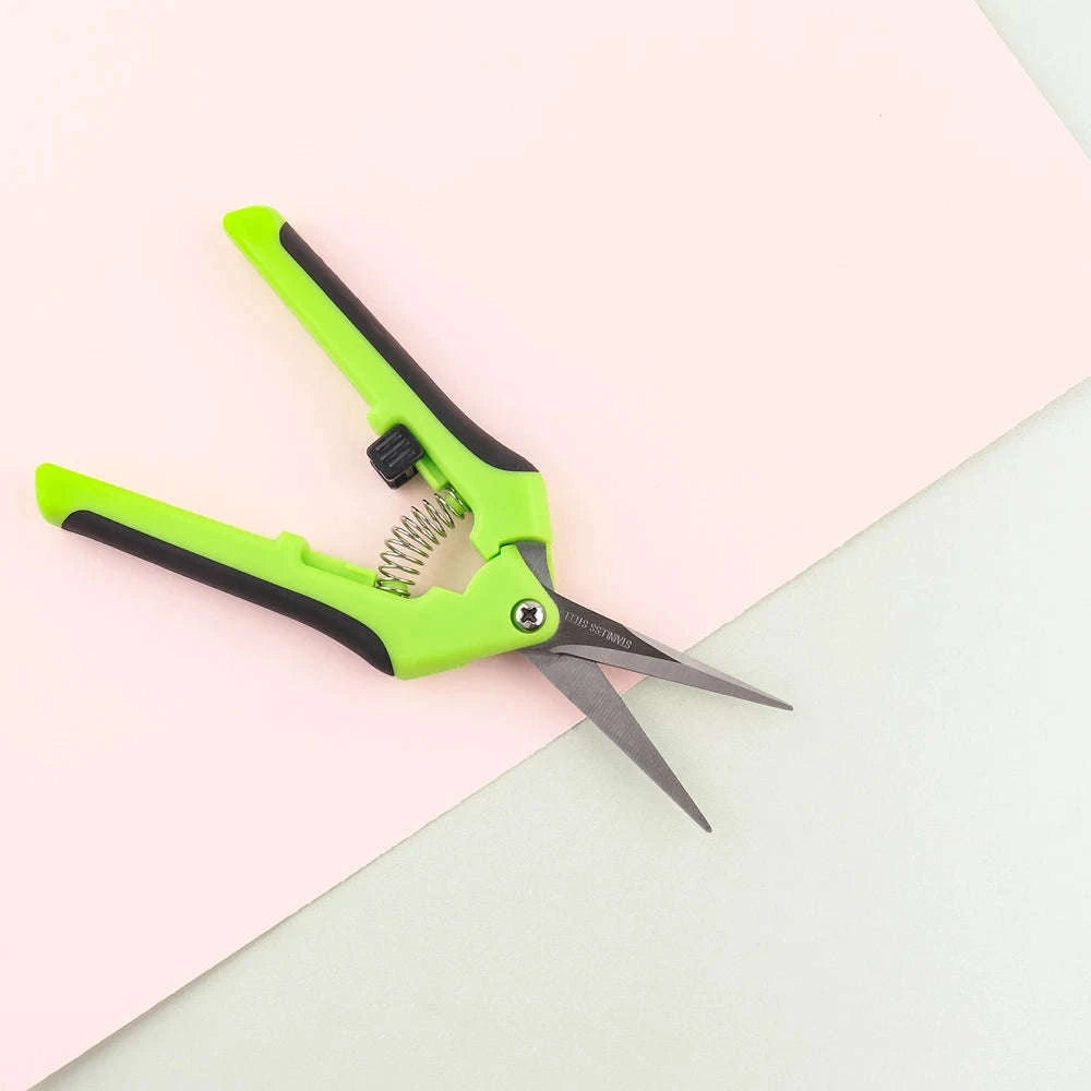 Spring-Action Craft Scissors with Ergonomic Grip for Precision Cuts-1pcs Spring Scissors