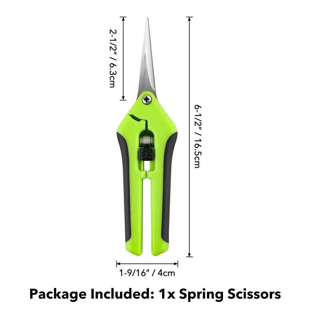 Spring-Action Craft Scissors with Ergonomic Grip for Precision Cuts-1pcs Spring Scissors