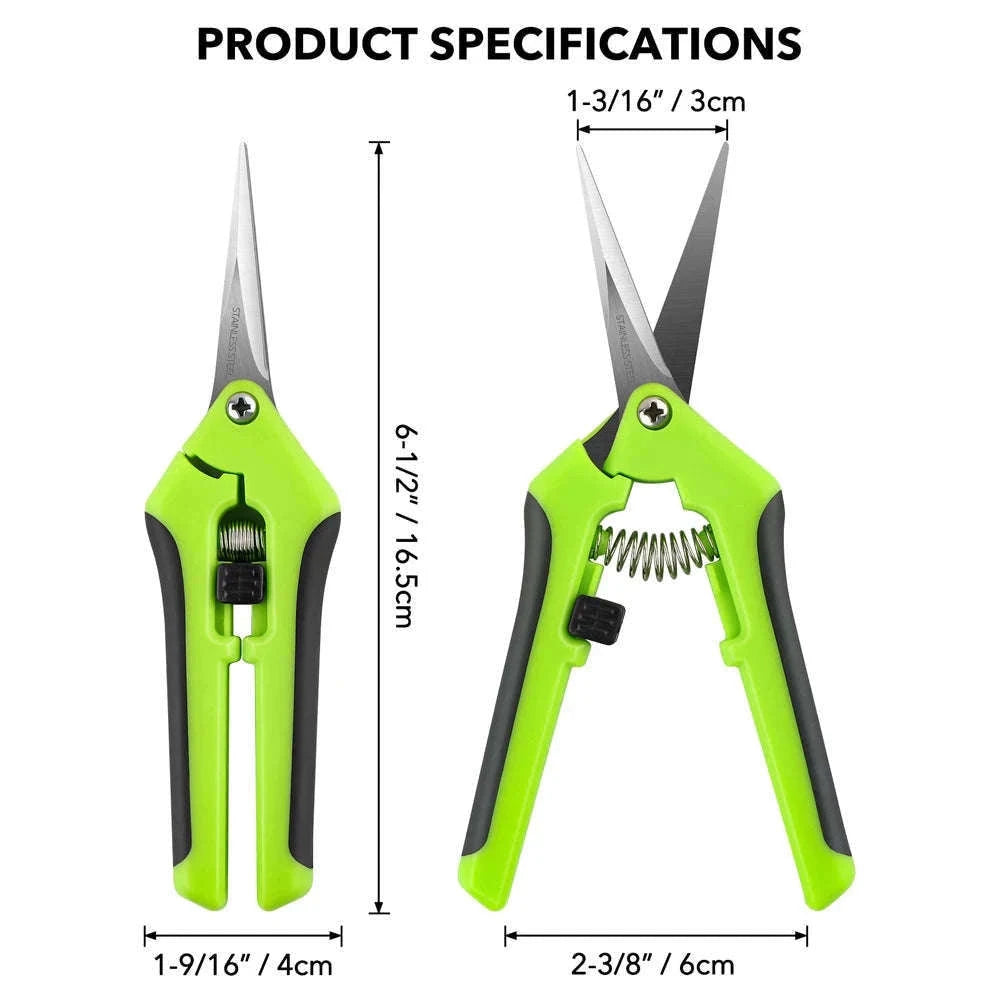 Spring-Action Craft Scissors with Ergonomic Grip for Precision Cuts-1pcs Spring Scissors