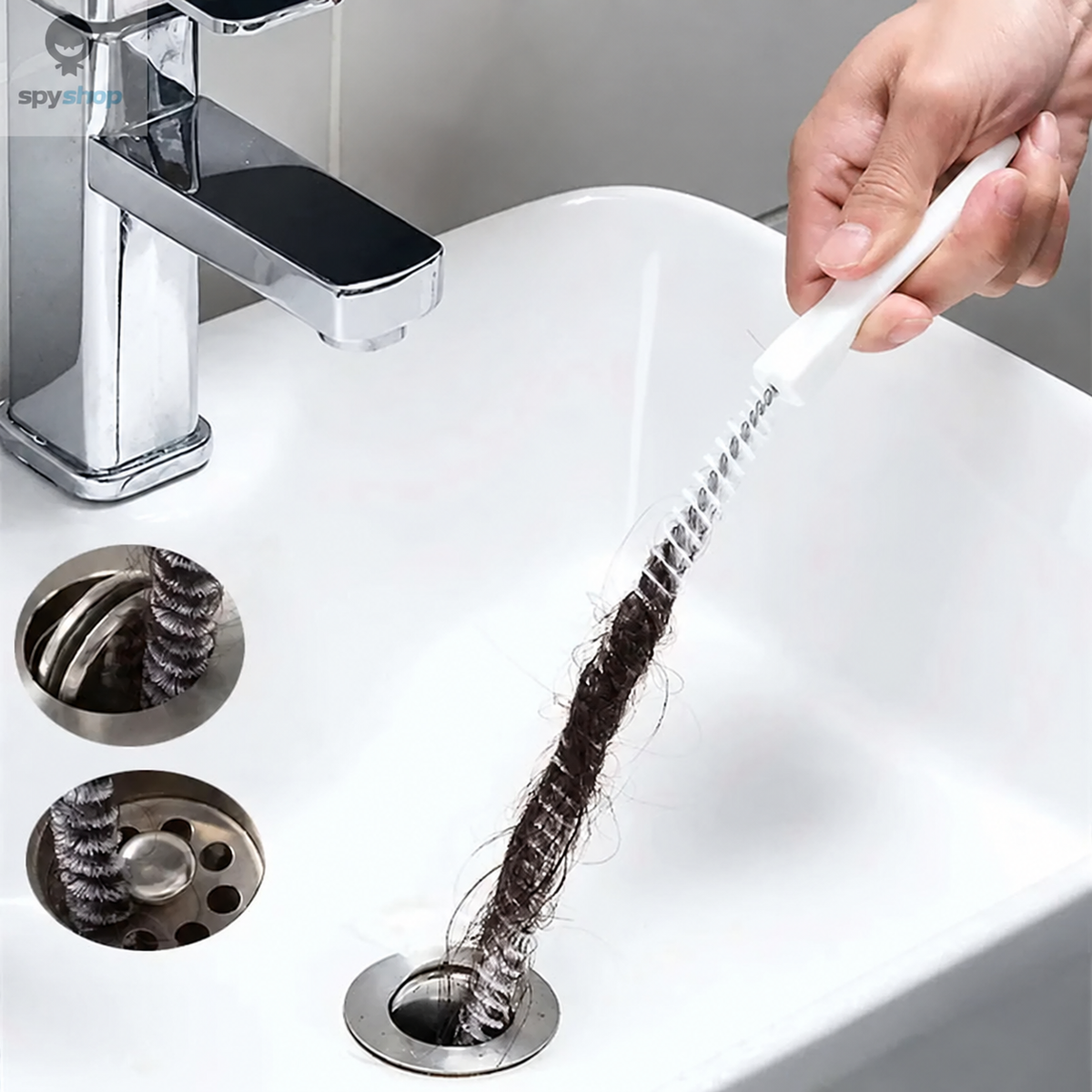 Pipe Dredging Brush for Fast, Chemical-Free Drain Cleaning