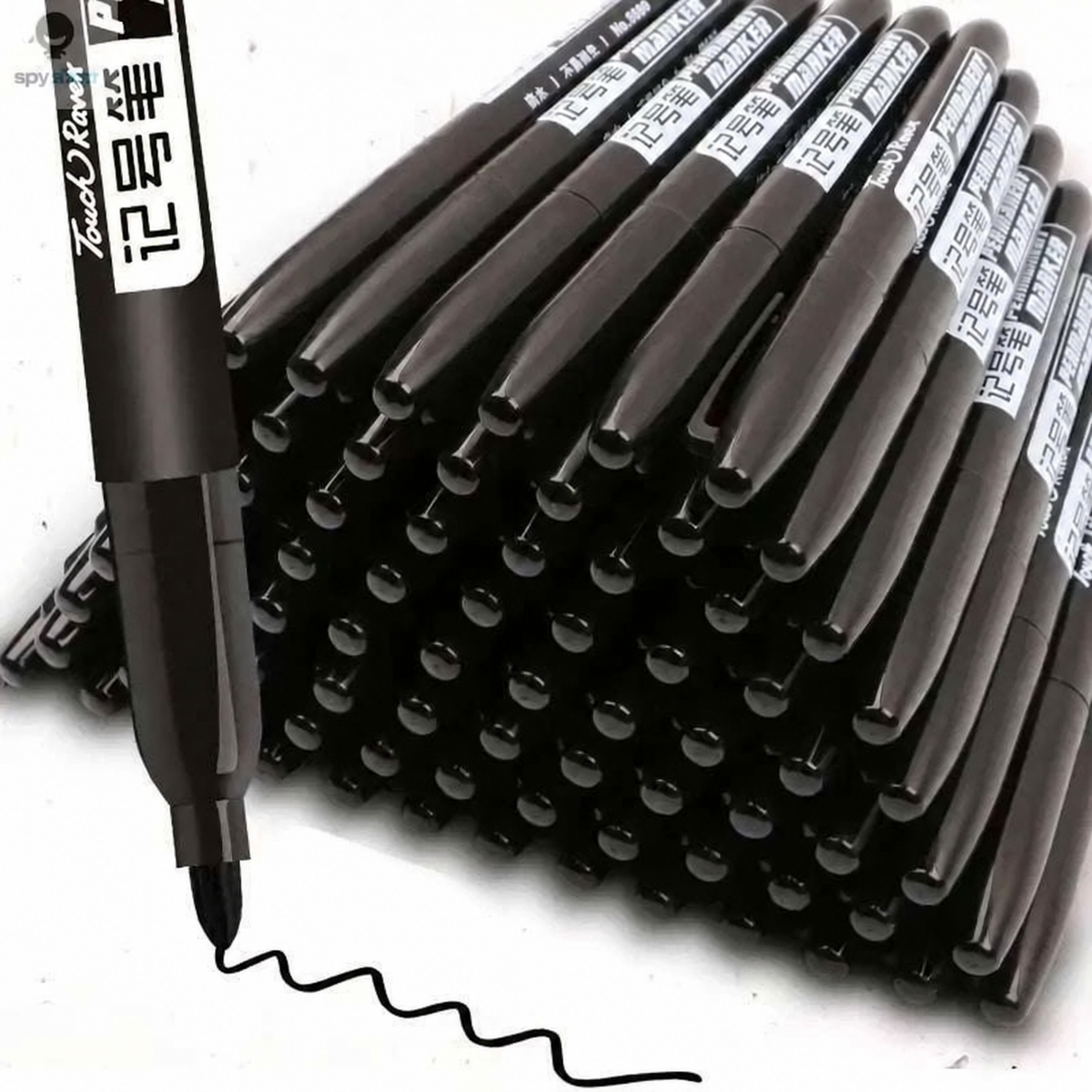 Permanent Marker Pen Set for Clean, Waterproof Lines