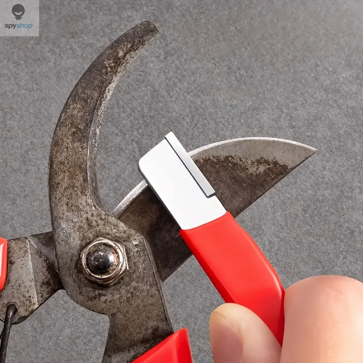 Kitchen Knife Sharpener with Dual-Stage Tungsten and Ceramic